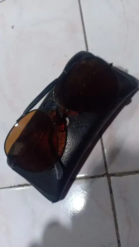 Kacamata Rayban BL usa Chromax 58 black frame