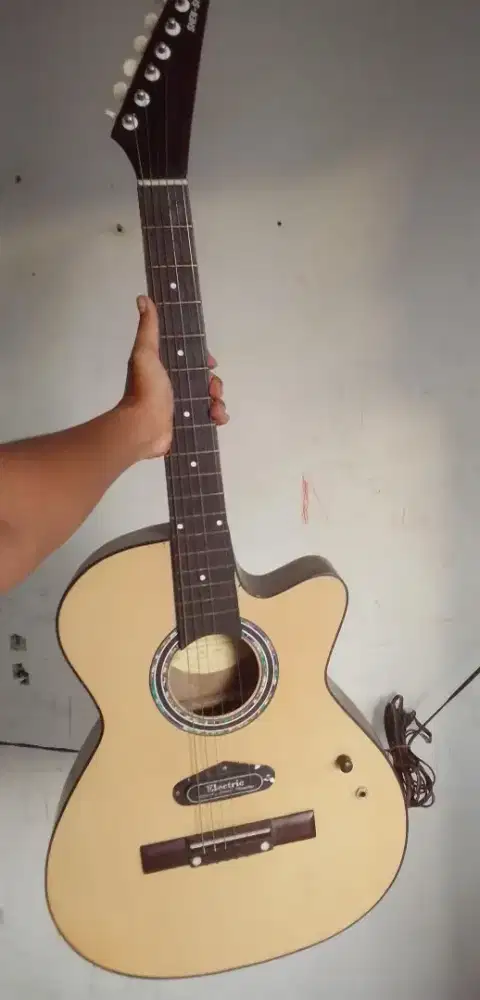 gitar akustik elektrik murah