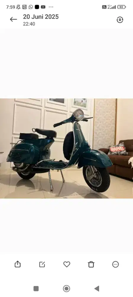 Vespa Sprint Bagol