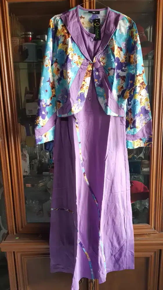 Gamis Rahnem Ungu