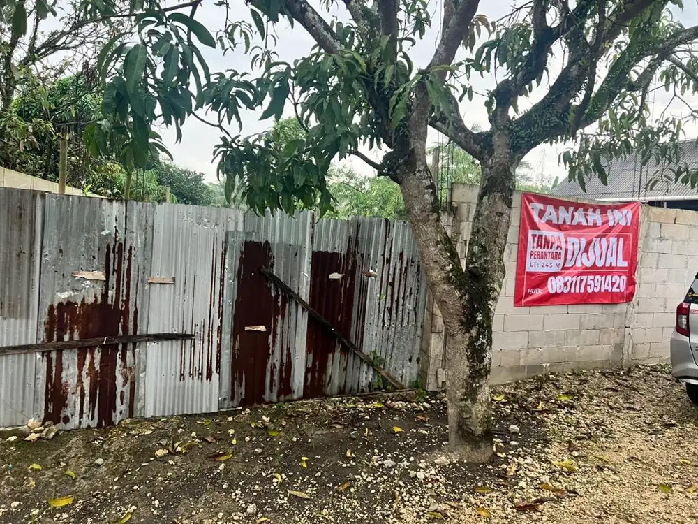 Dijual Tanah Murah 245 meter di Bogor