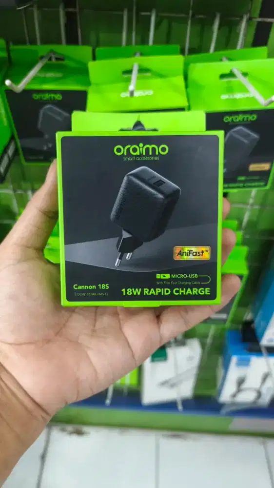 TRAVEL CHARGER 18W ORAIMO OCW-5184E+C53