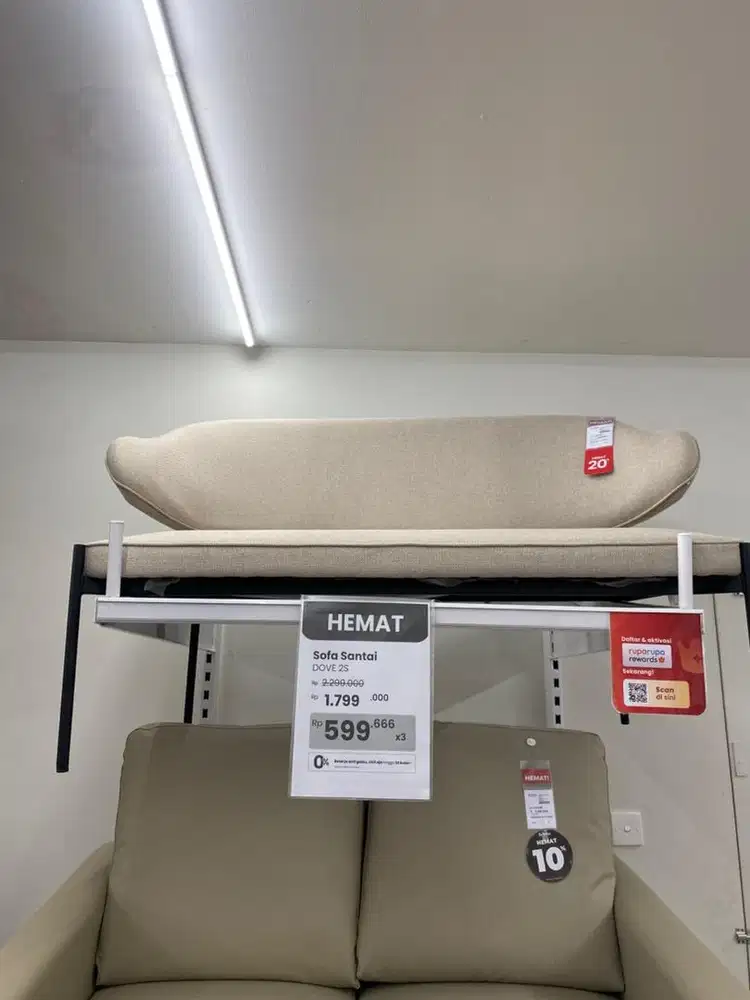 Sofa santai dove selma