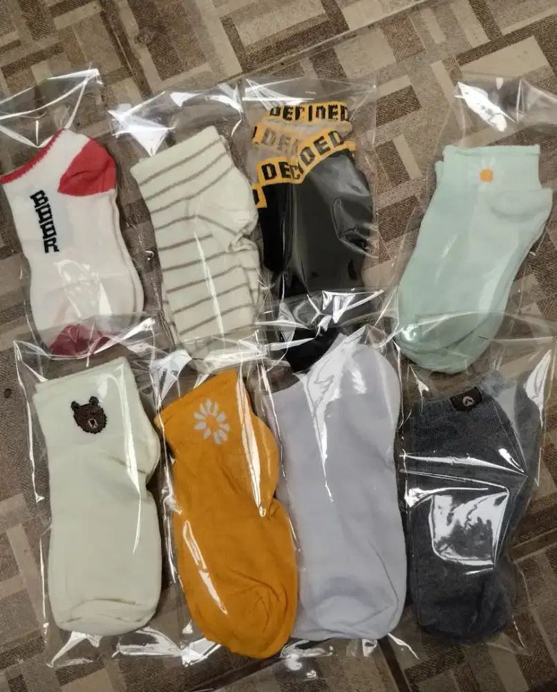 KAOS KAKI SD ANEKA MOTIF BAHAN TEBAL