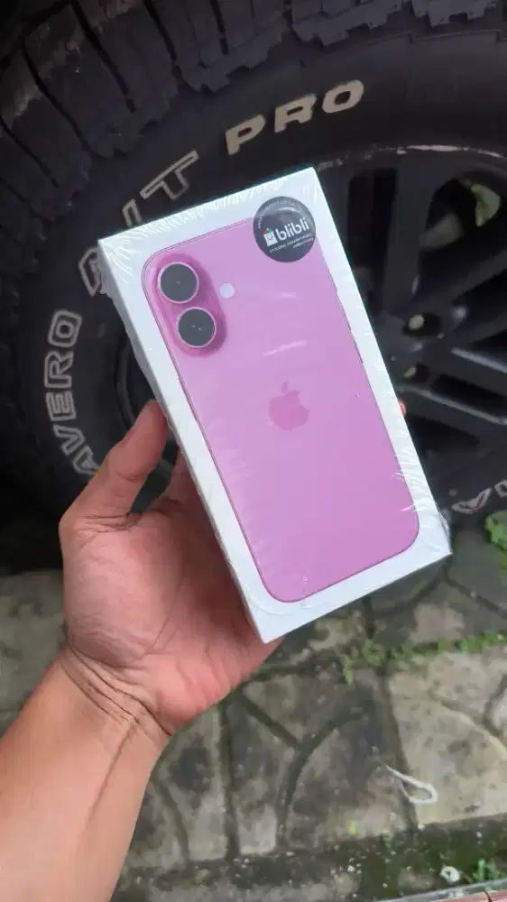 IPHONE 16 PINK 128GB NEW/BARU