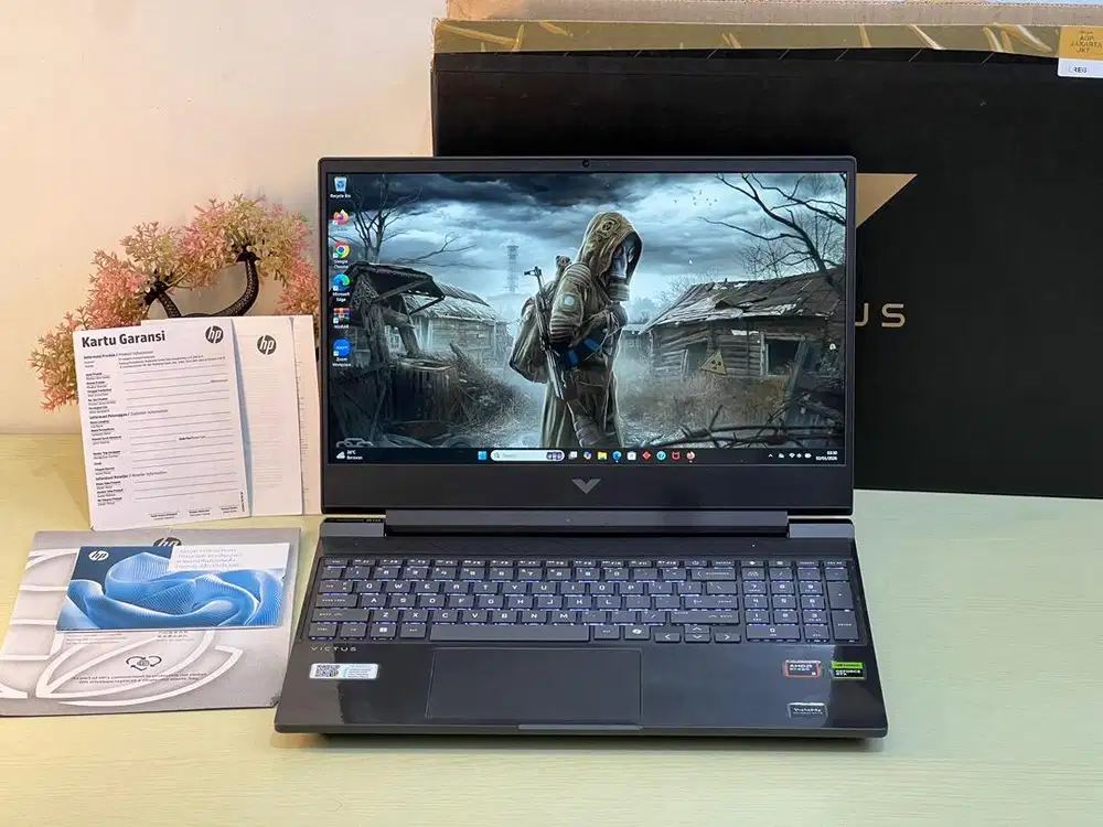 HP Victus 15-fb3704AX Ryzen 5-8645HS RAM 16 SSD 512 RTX 3050 6 GB