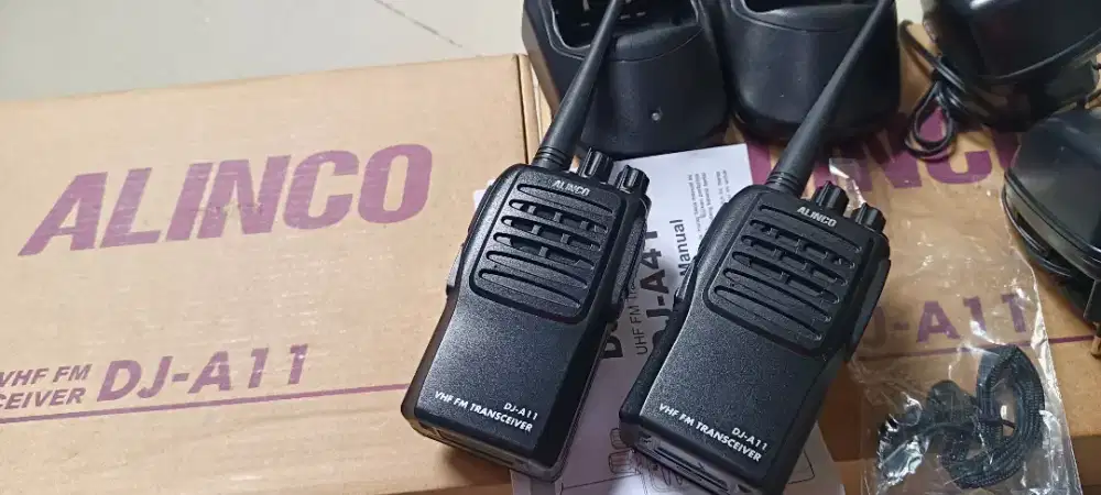 HT alinco japan DJ A11 freq VHF