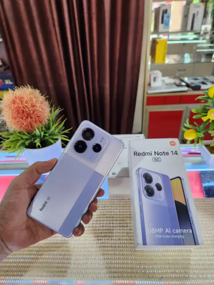 Redmi Note 14 5G Ram 8+8Gb/ 256Gb Fullset Mulus Original 100%
