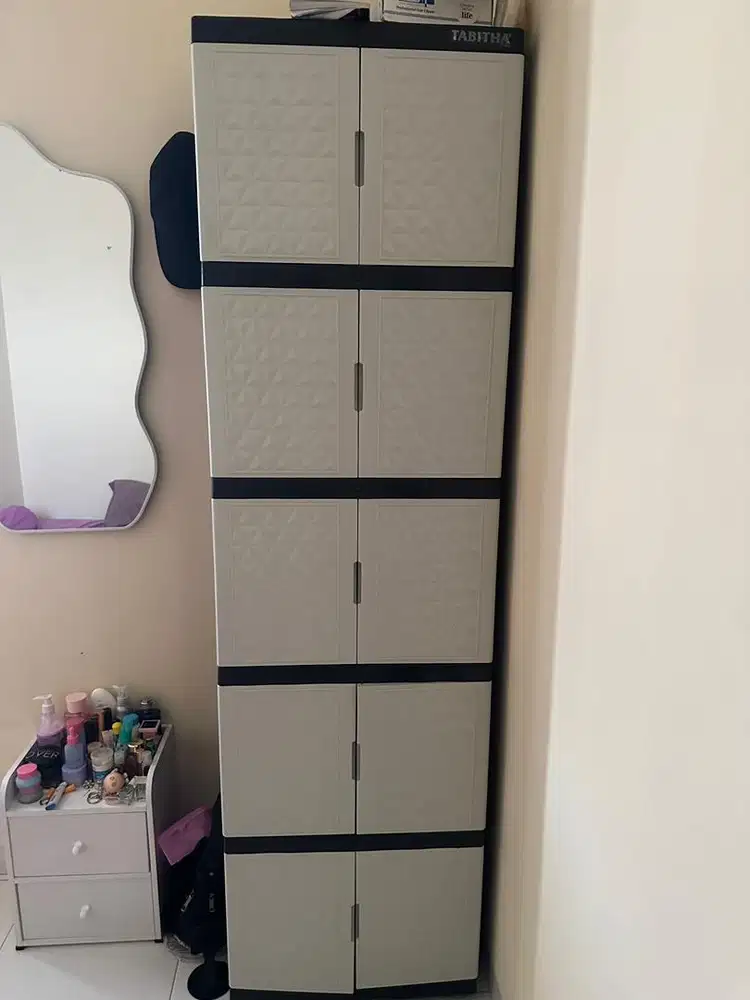 Lemari plastik 5susun