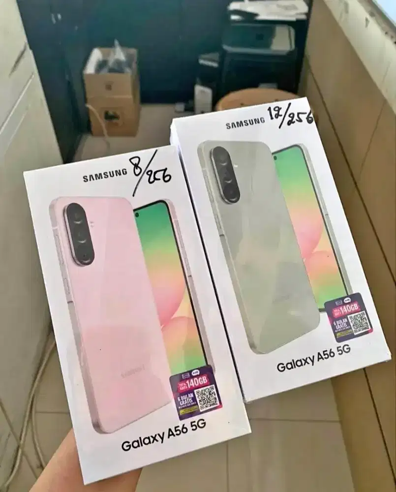 SAMSUNG A56 RAM 8 & 12 / 256 FREE TA25W+CASE GARANSI RESMI SEIN 1TH