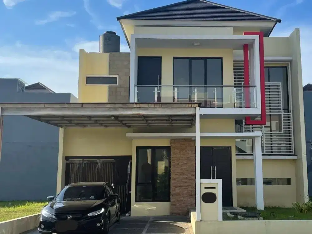 Sewa Rumah Mewah 2 Lantai Siap Huni Cluster Arana, Harapan Indah, Bekasi