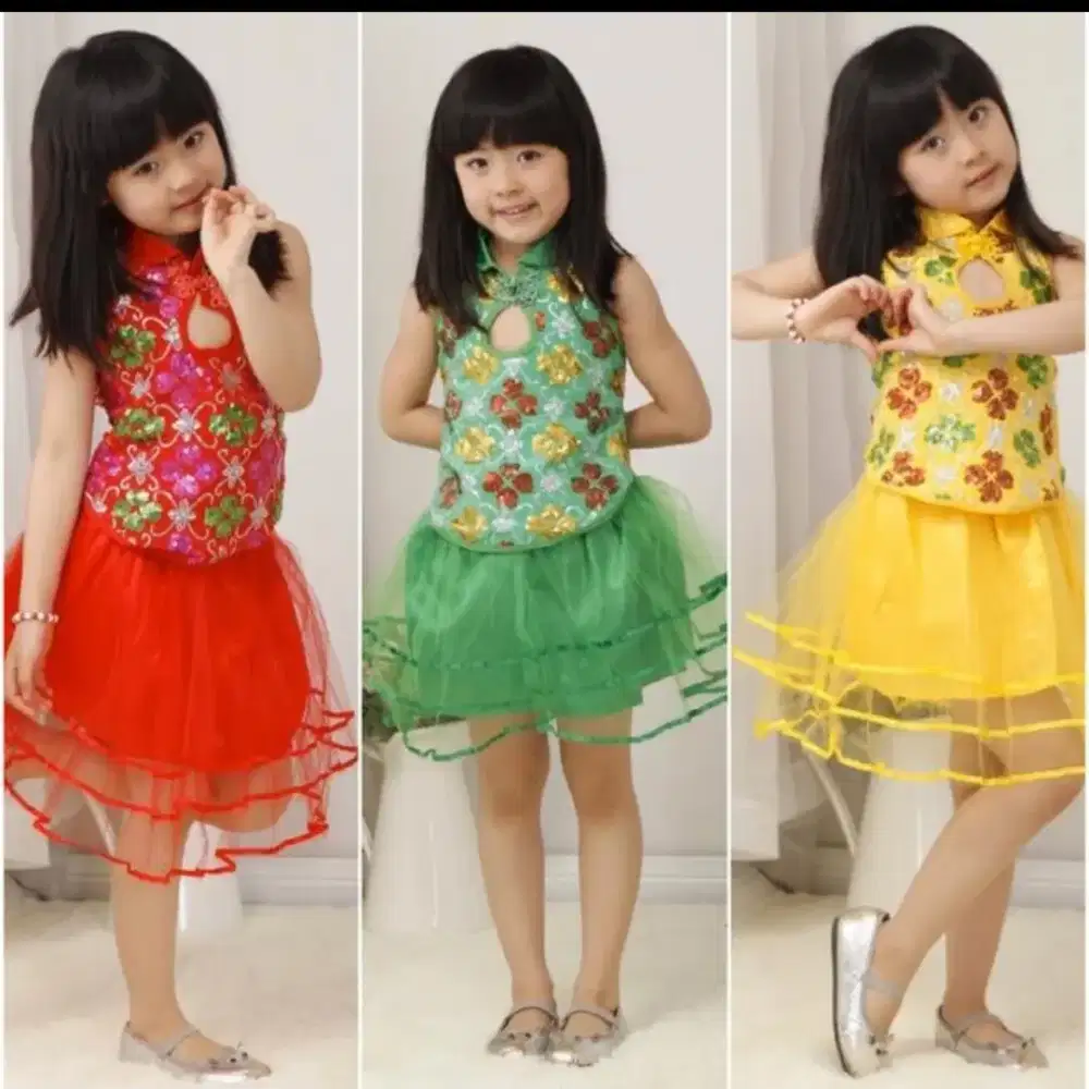 ANEKA BAJU IMLEK CHEONGSAM ANAK PEREMPUAN