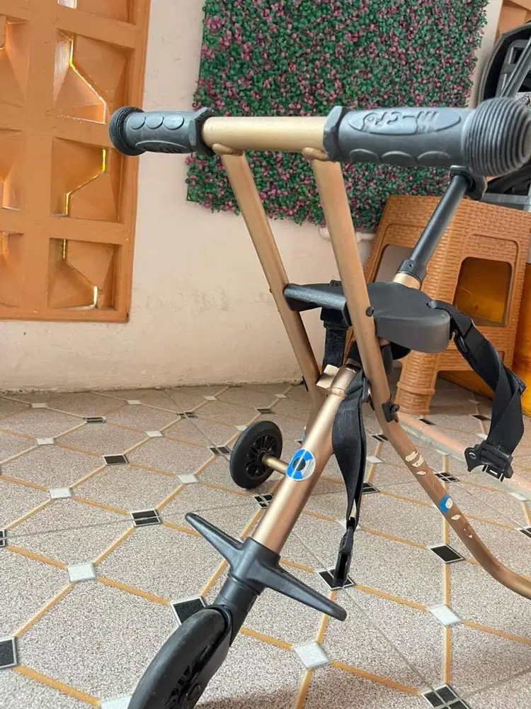 Stroler micro trike asli deluxe gold