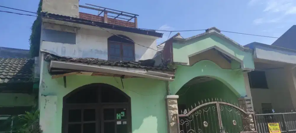 Dijual Rumah hitungan tanah Perum Griya Wage Asri