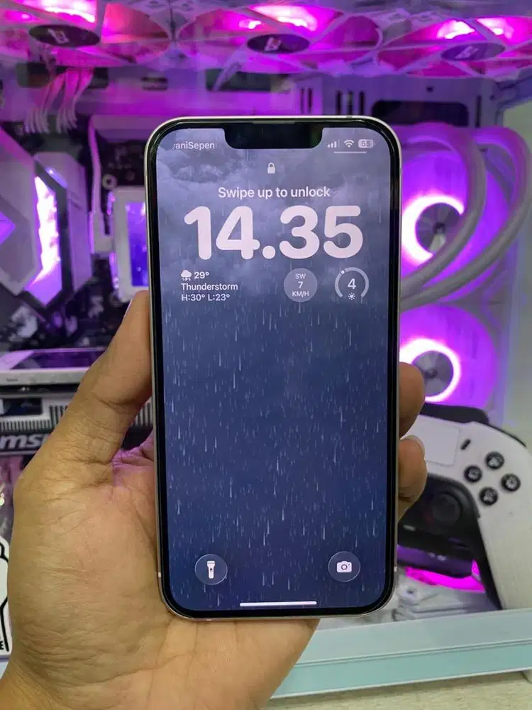 iPhone 13 128GB Pink iBox PA/A iBox Fullset Like New BH 70% Segel