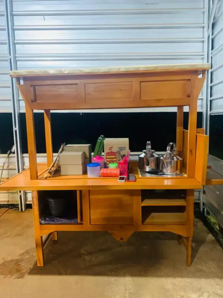 Jual Gerobak Angkringan, Bakso, Mie Ayam, Bubur, Sate, Soto, Pecel dll