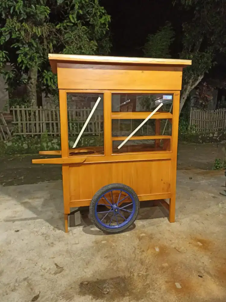 Jual Gerobak Angkringan, Bakso, Mie Ayam, Bubur, Sate, Soto, Pecel dll