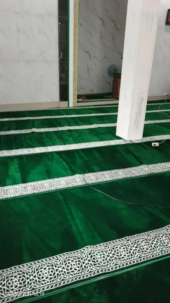Jual Karpet Masjid Free Pasang di lokasi