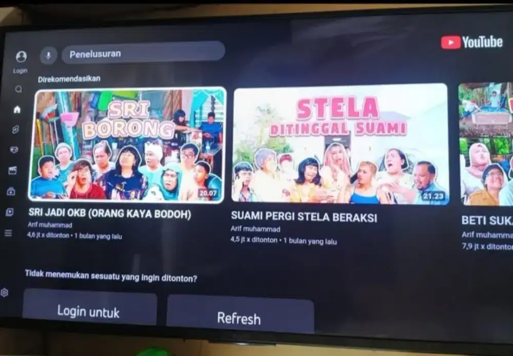 LED SONY 55 INCI SMART ANDROID