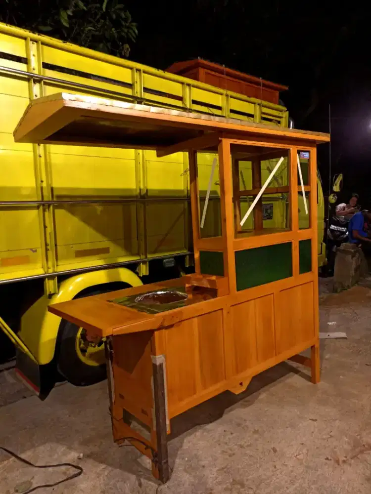 Jual Gerobak Angkringan, Bakso, Mie Ayam, Bubur, Sate, Soto, Pecel dll
