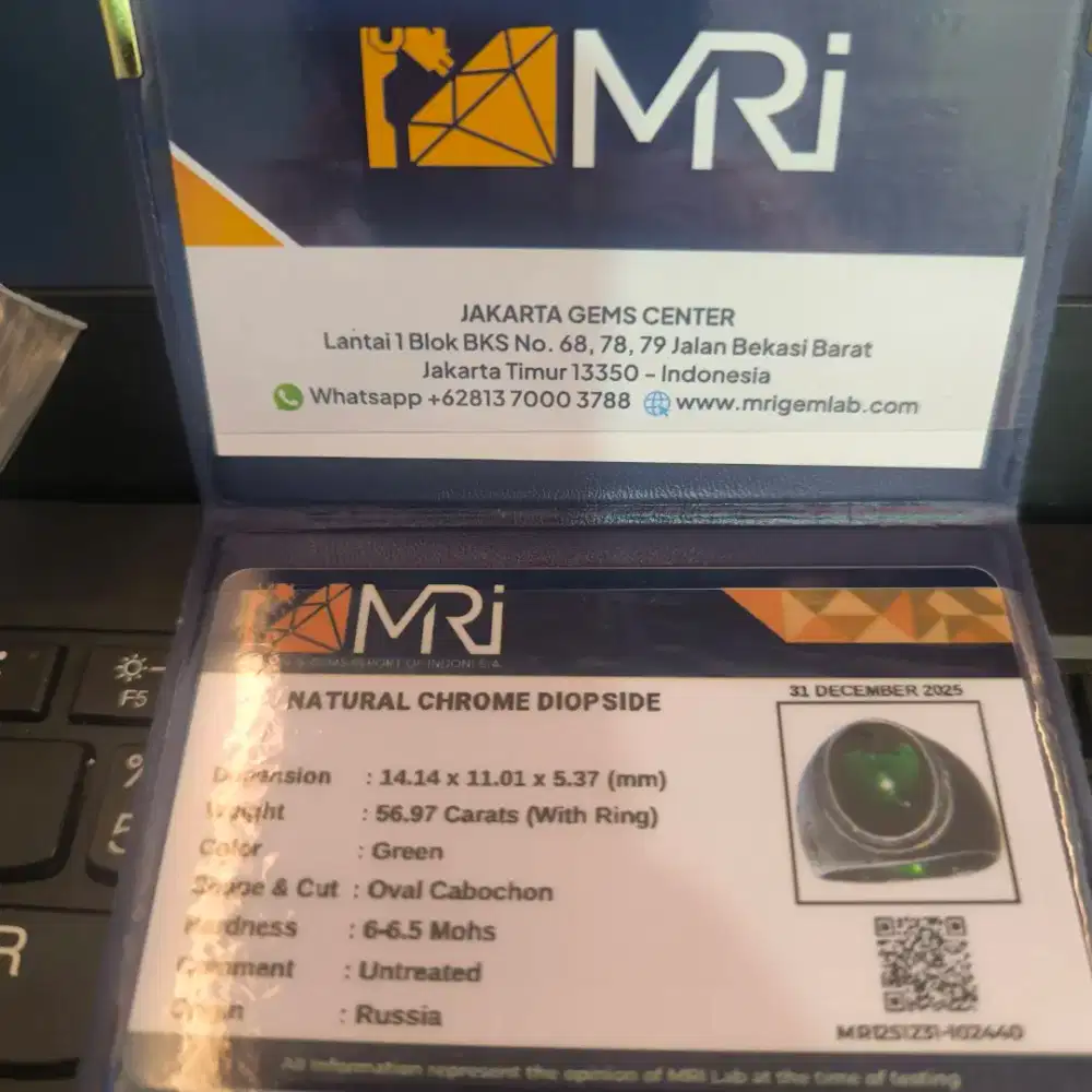 Natural Diopside