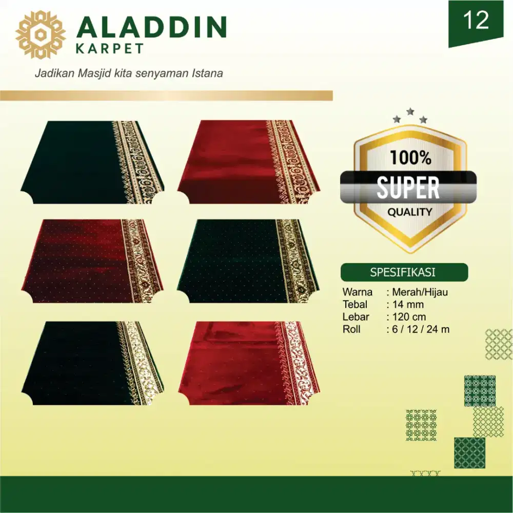 Karpet masjid super