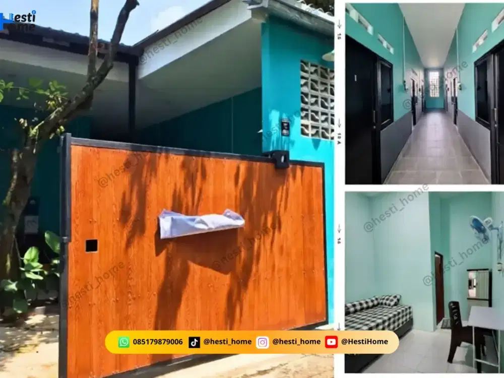 Investasi Aman Area Kampus, Kos Baru Full Furnished Gunungpati 8 Kamar KM Dalam Dekat Unwahas