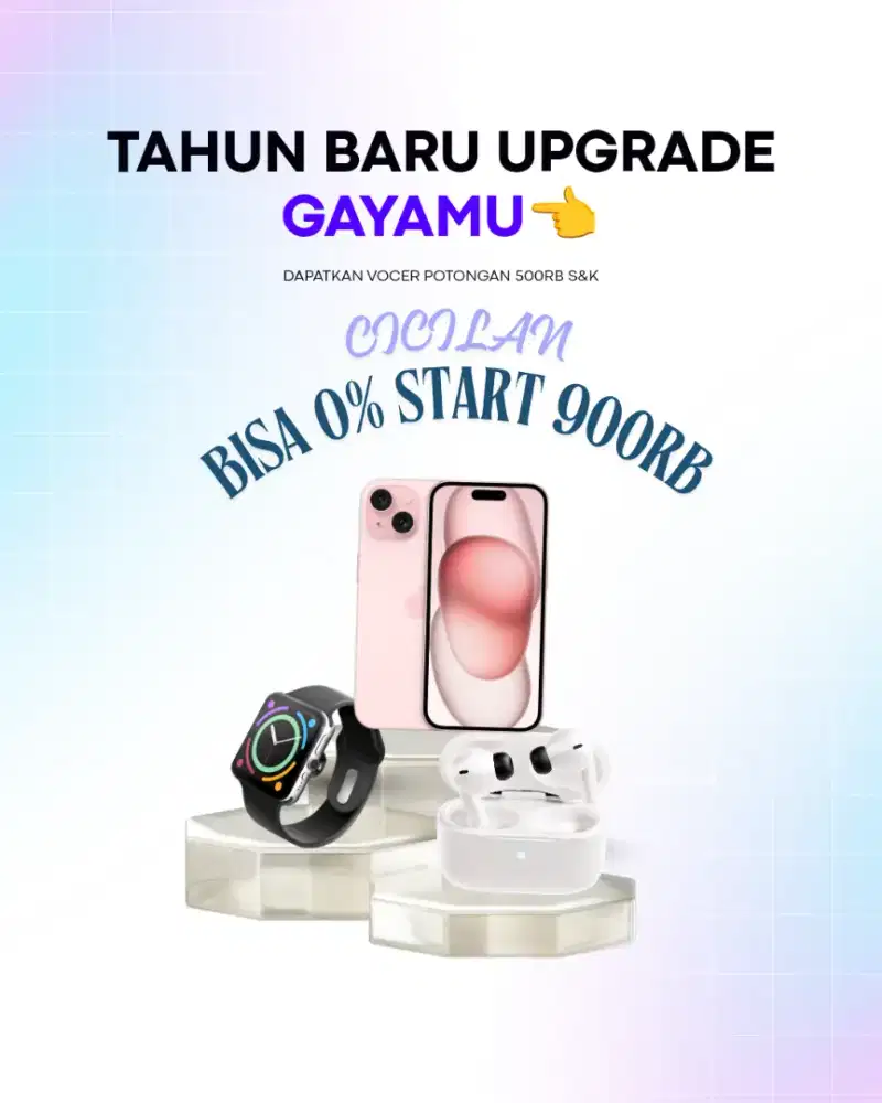 IPHONE 15 NEW IBOX BISA CICILAN