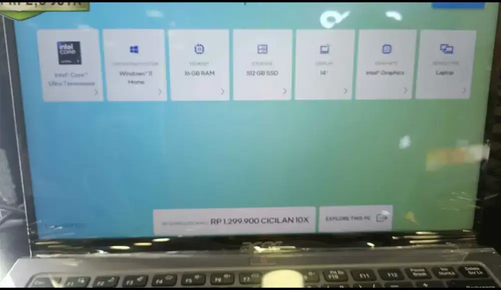 ACER ASPIRE go 14 dengan cicilan 0% HOME CREDIT