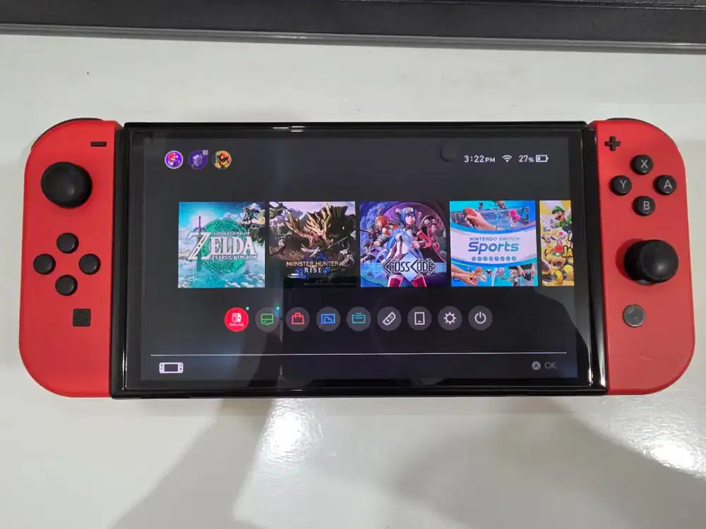 Nintendo Switch Oled mario red edition OFW