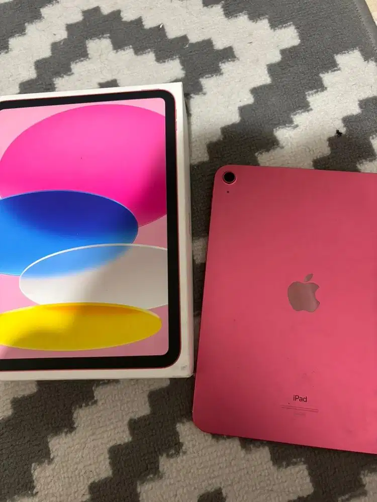 ipad pink second 256 gb wifi only ori ibox