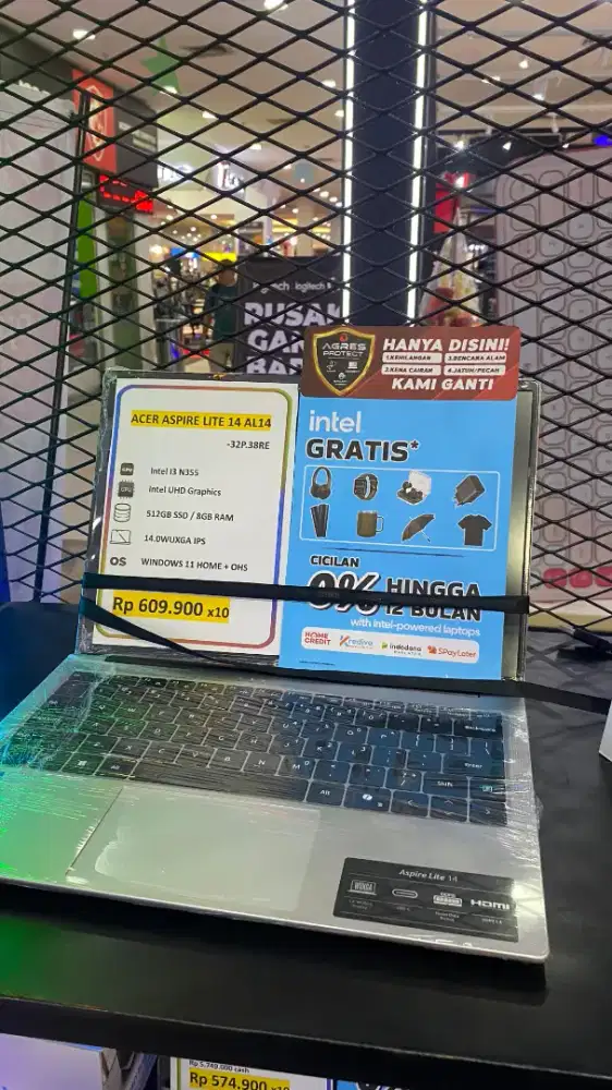 Laptop ACER aspire lite