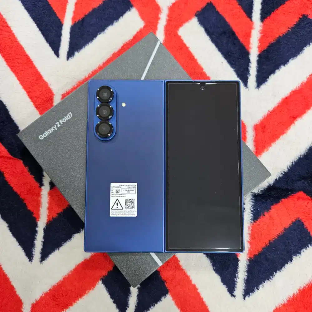 Samsung galaxy Z Fold 7 5G 12/256 second garansi panjang