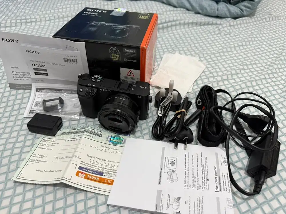 Sony A6400 like new jarang dipake