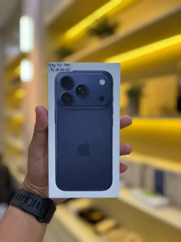 Iphone 17 Pro Resmi Ibox New Memori 512Gb, Sultan Adam Banjarmasin