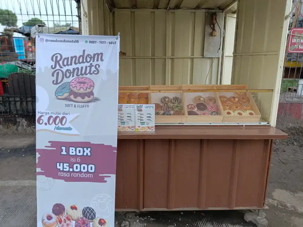 Booth Kontainer Ukuran 2 Meter