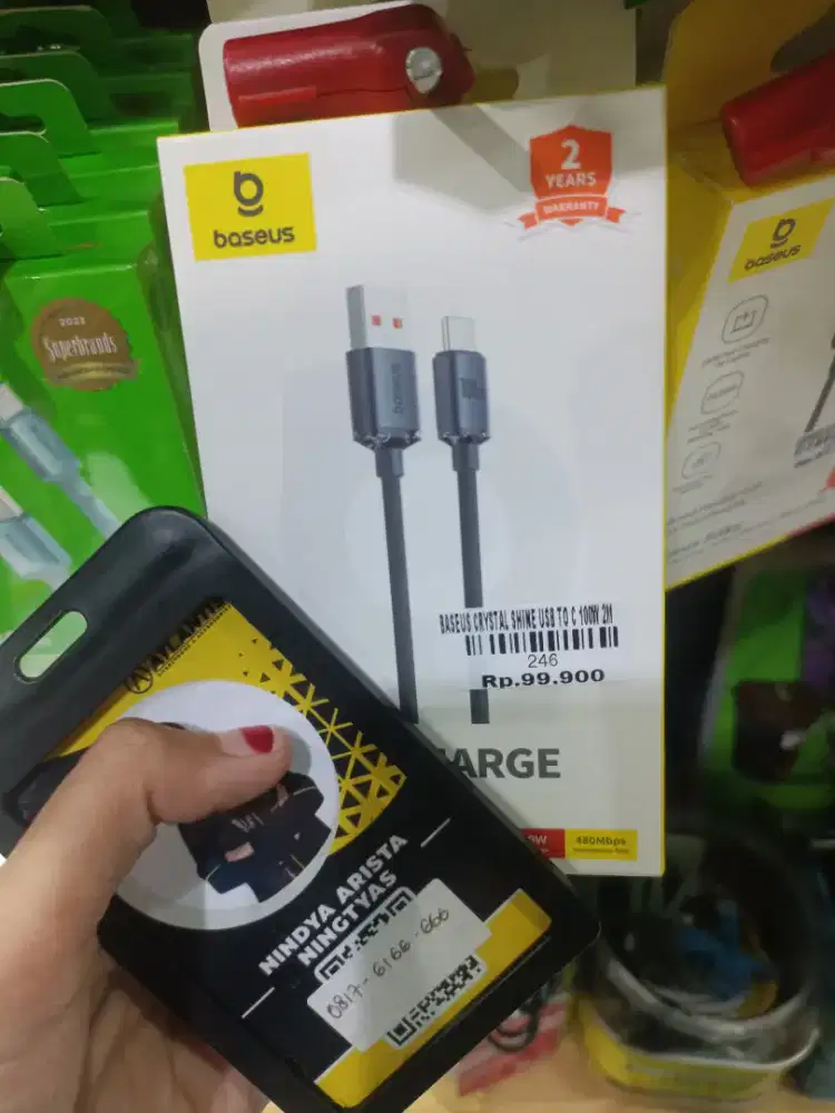 Baseus crystal usb to C ATLANTIS DAHSYAT