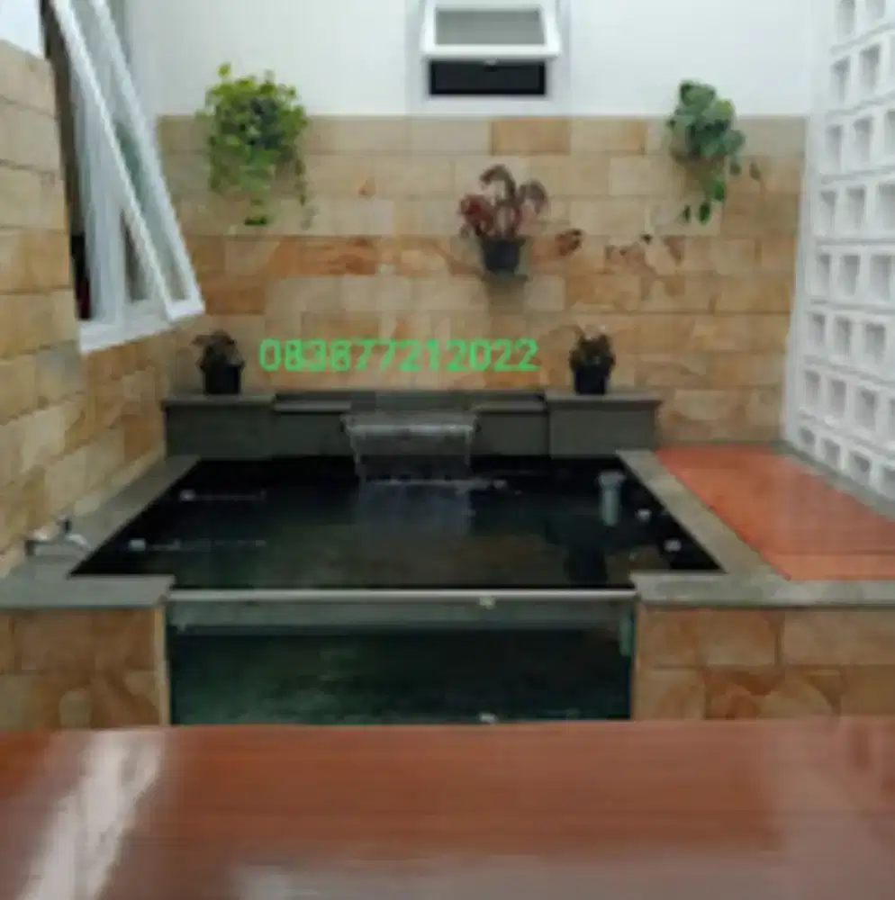 Membuat kolam ikan koi