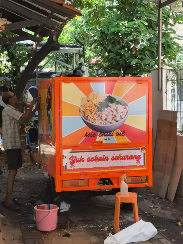 Motor Nozomi Roda Tiga 150 CC 2018 | Custom Gerobak Usaha | Siap Pakai