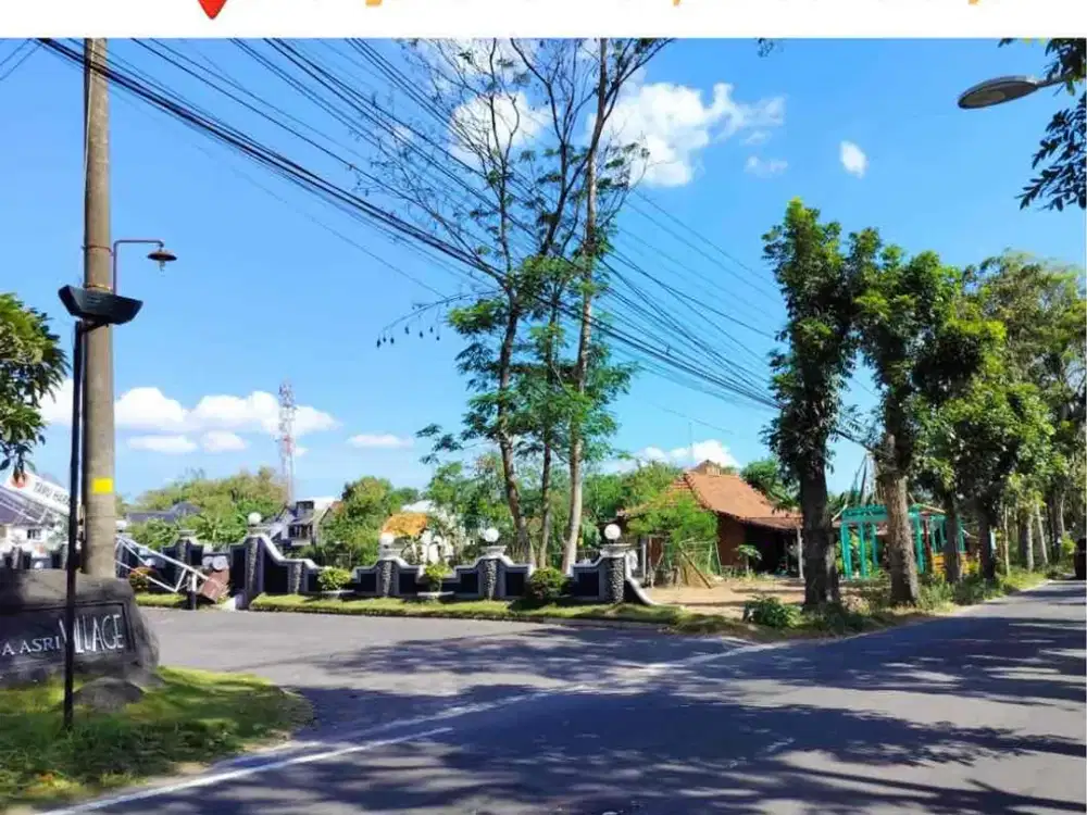 Tanah premium dalam Cluster di Tepi Jalan Griya taman Asri masjid suciati
