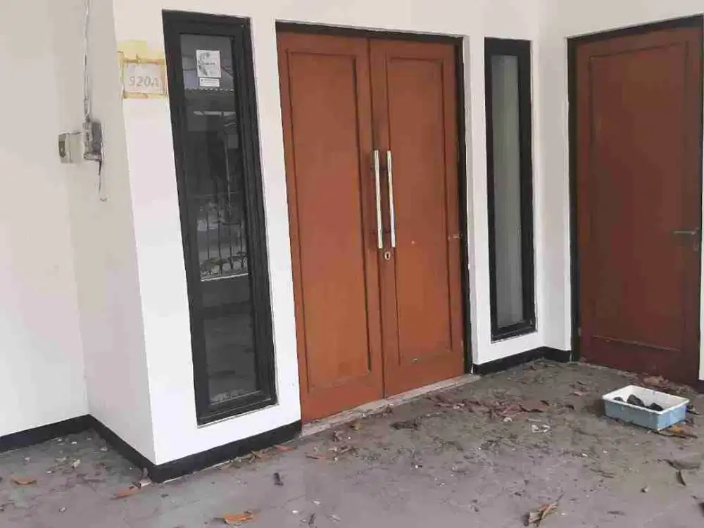 jual cepat murah rumah pondok Tjandra row jalan lebar, hanya 6jt an per meter