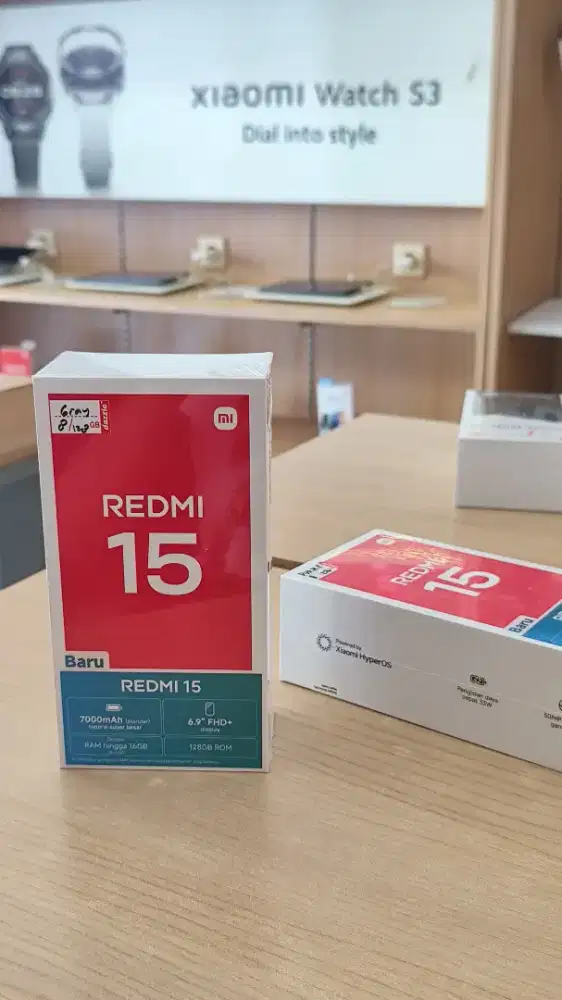 PROMO AWAL TAHUN REDMI 15 8/256 NEW SEGEL