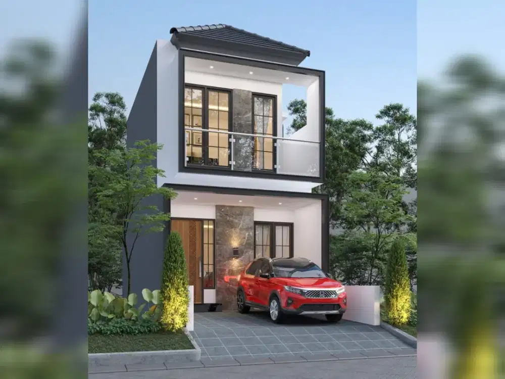 Hanya 2 KM Dari Pintu Tol Cimanggis! NEMPEL JALAN RAYA UTAMA! READY!