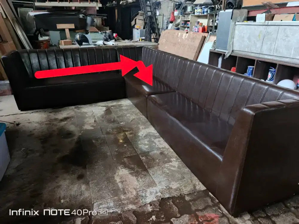 Sofa kulit uk 190x3 unit