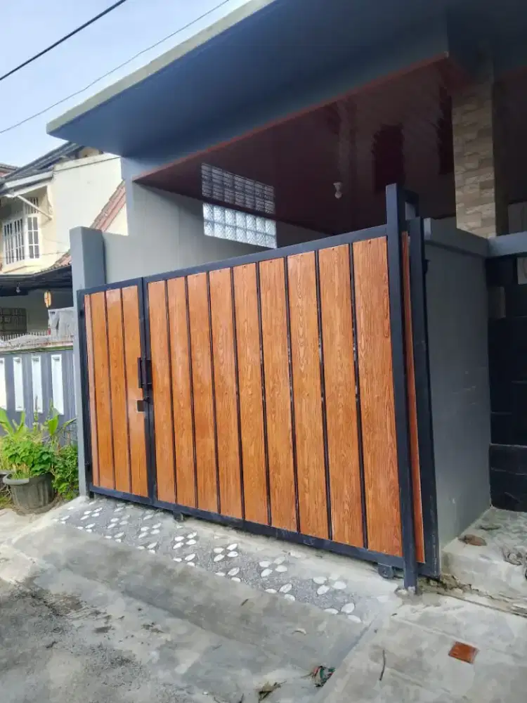 Pintu pagar lisplang