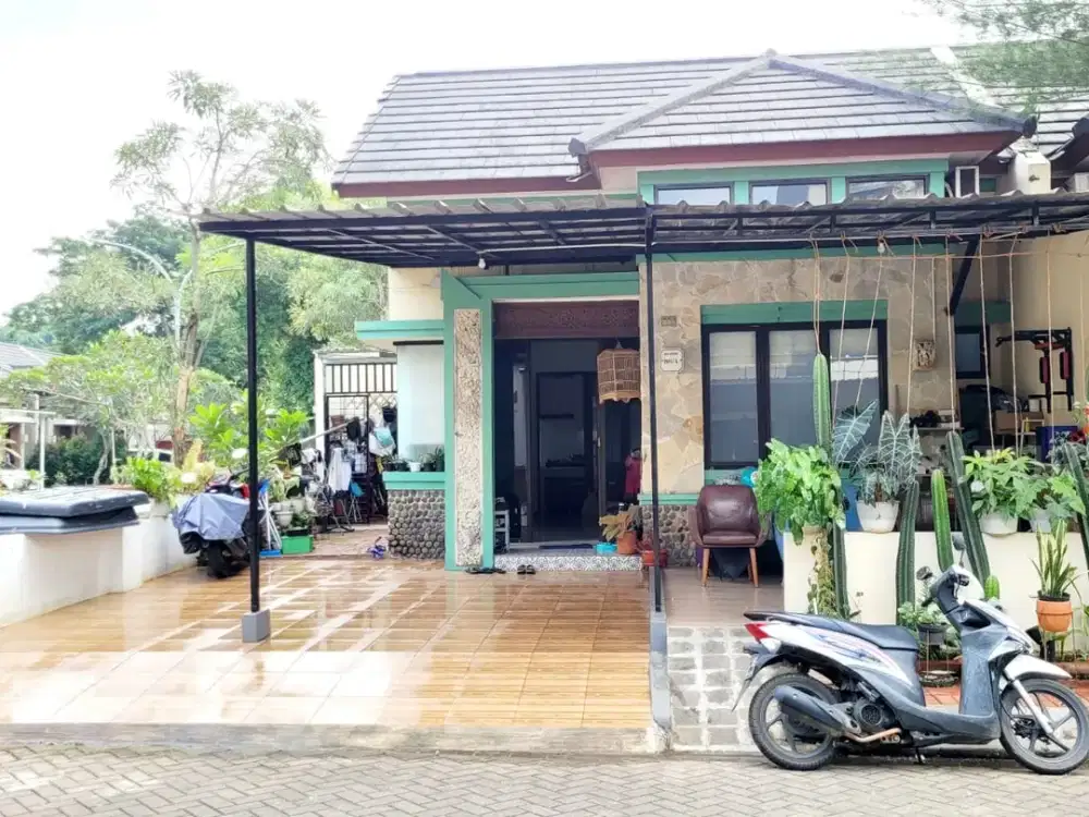 Rumah Cantik Sudah Renovasi Di Cluster Bali Resort Gunung Sindur
