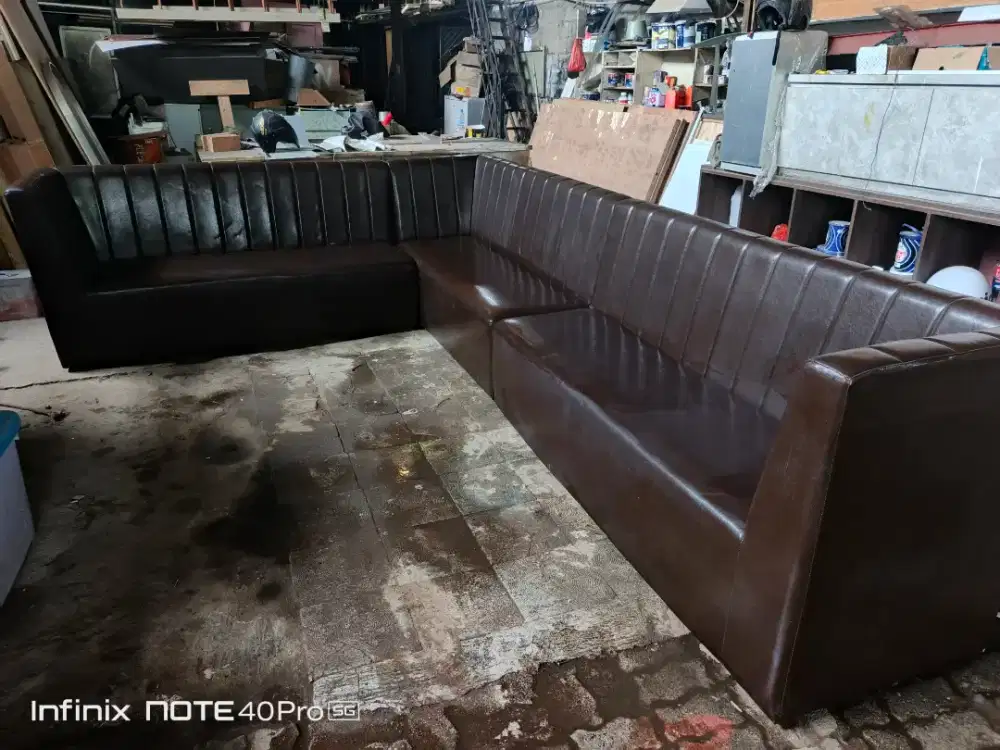 Sofa Kulit premium (uk 190x3 unit)