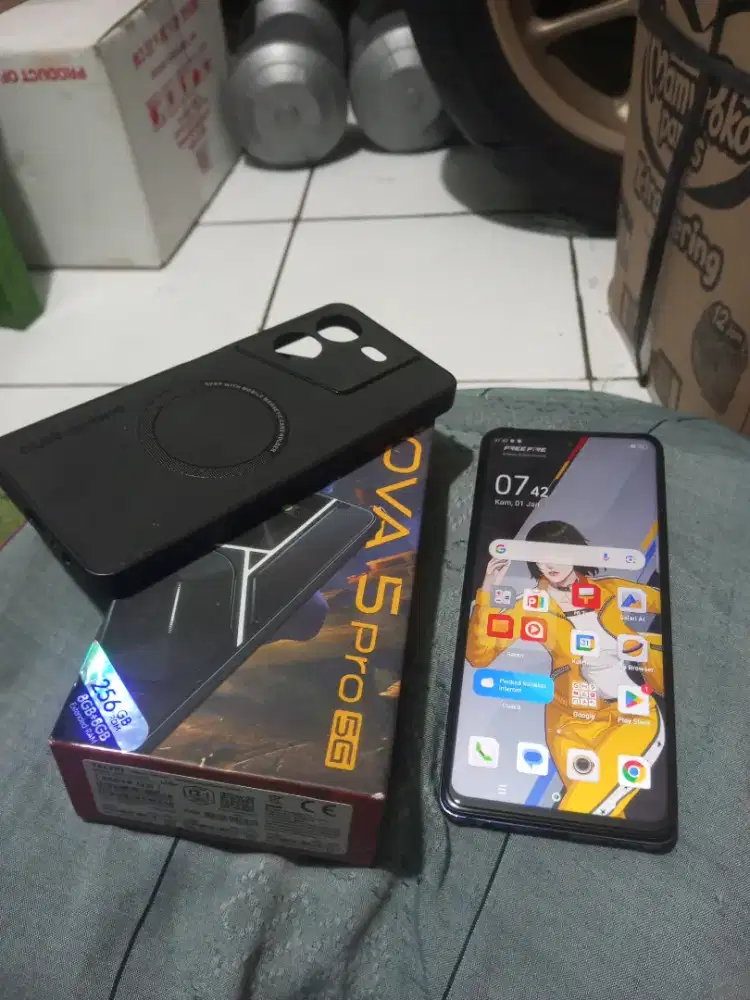 Tecno pova 5 pro 5G ram 8/256