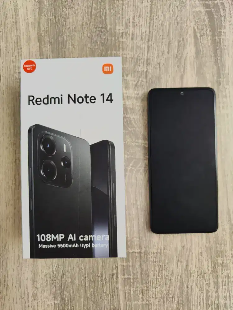 Redmi Note 14 Midnight Black 8gb / 256gb