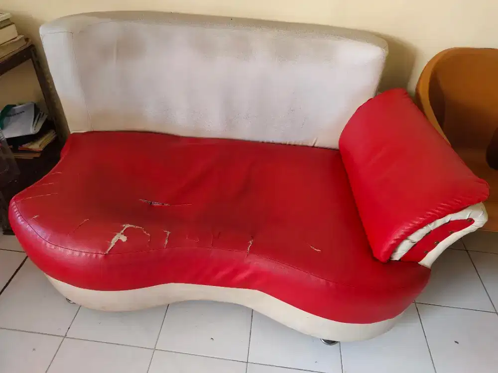 Sofa Bekas (2 pcs) - Harga untuk 2 pcs - Real picture